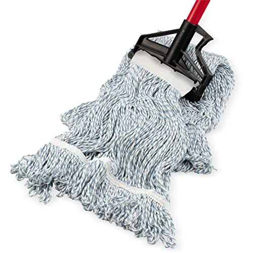 Carlisle Acrylic Mopping Pad 45 Inches Gray