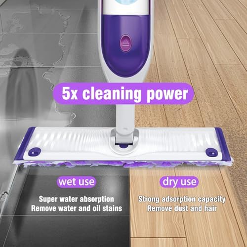 SAUAUSUN 60 Count Power Mop Refills for Swiffer