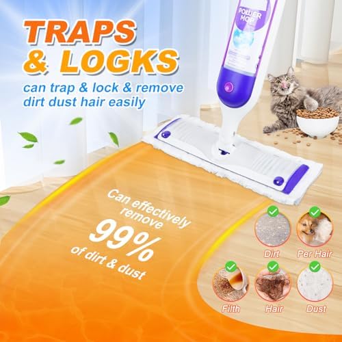 MyKEEPOW 12 Pack Disposable Mop Pads Refills