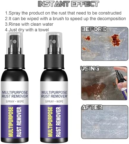 Homomdy Multipurpose Rust Remover Spray 6pcs 1
