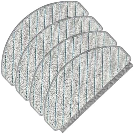 4 PCS Vacuum Mop Cloths for Ecovacs Deebot Plus