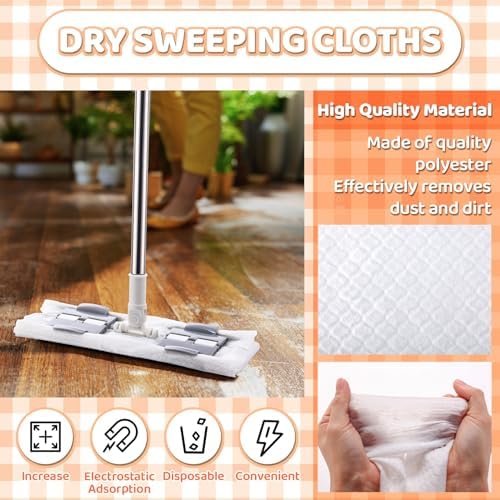 Maxcheck 400 Count XL Dry Mop Pads 17 x 98