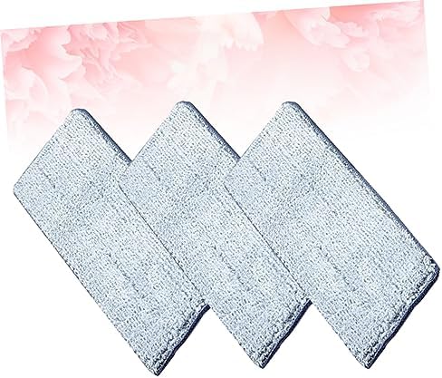 3PCS Heavy Duty Mop Cloths for Quick Pet Hair Dust Cleaning