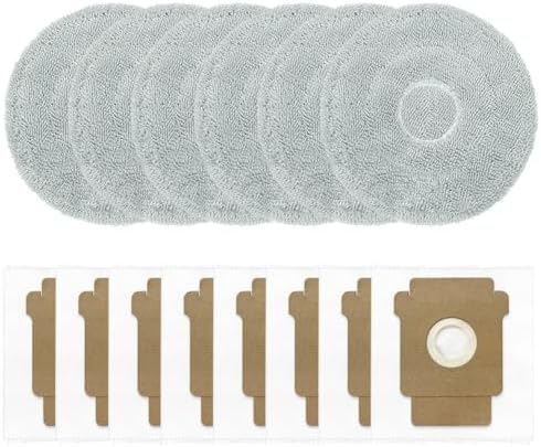 14Pcs Dust Bags Mop Pads Replacement Kit for Roomba