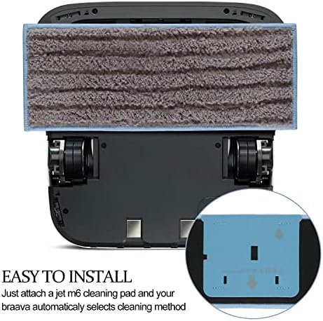 MXZONE Braava Jet M6 Wet Mopping Pads 4 Pack