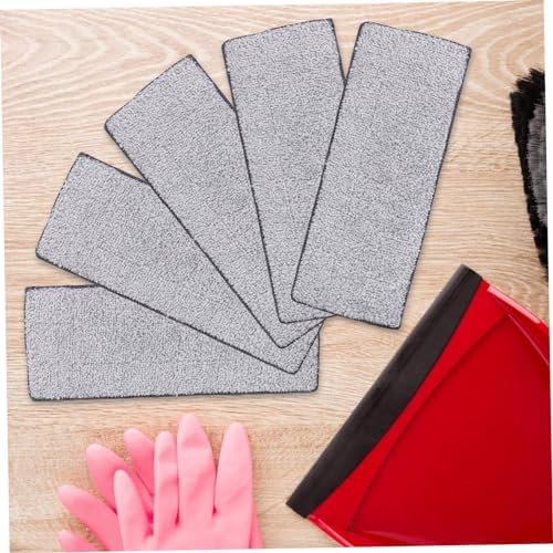 10pcs Reusable Microfiber Mop Pads for Home Cleaning