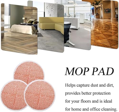 SavStor Replacement Mop Pads for Bissell Spin Wave 16-Pack