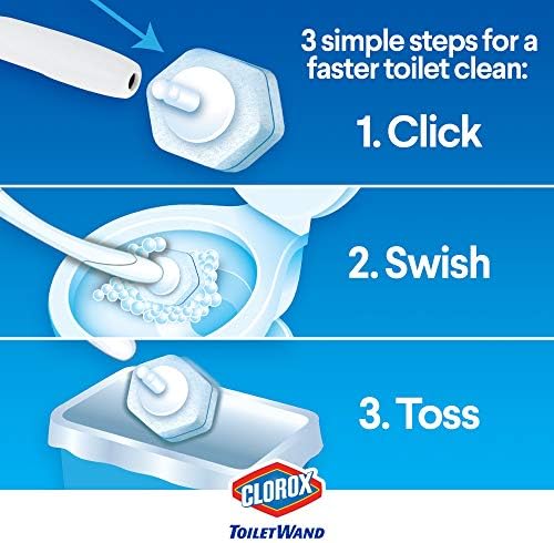 Clorox Wand Heads 6 Count for Effective Toilet Cleaning