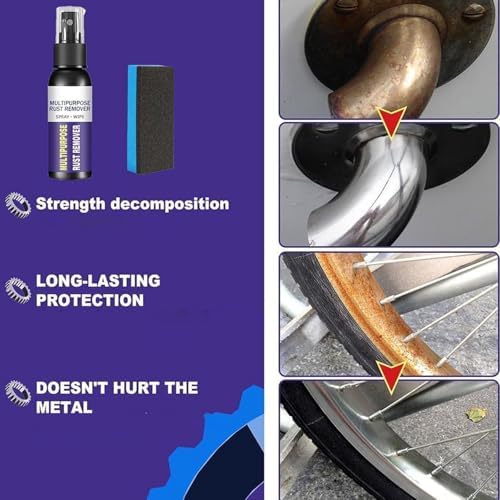 Multipurpose Rust Remover Spray 3pcs 30ml