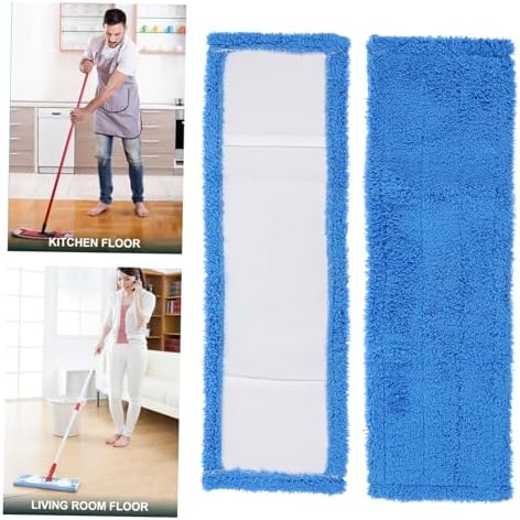 SHERCHPRY Microfiber Mop Head Refill Pads 4-Pack