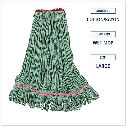 Boardwalk 503GNNB Mop Head Replacement Large Green