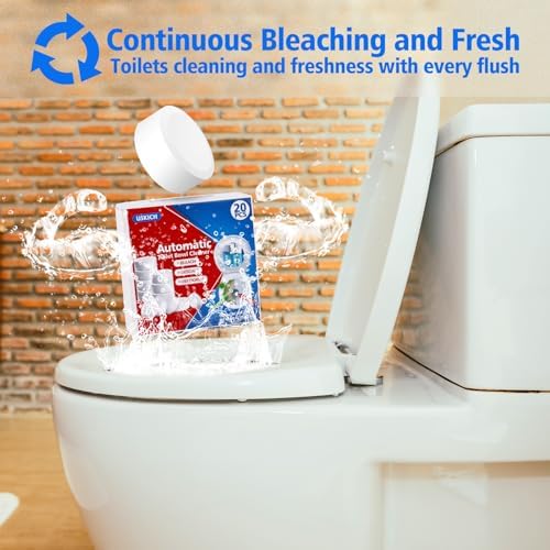 USKICH Toilet Bowl Cleaner Tablets 20 Pack 1