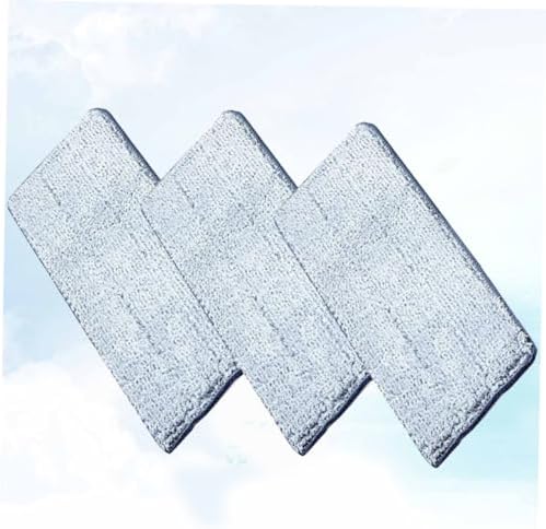 3PCS Heavy Duty Mop Cloths for Quick Pet Hair Dust Cleaning