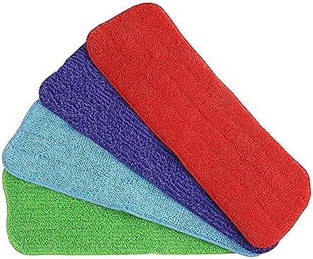 8pcs Microfiber Mop Cloth Replacement Kit for Home Cleaning