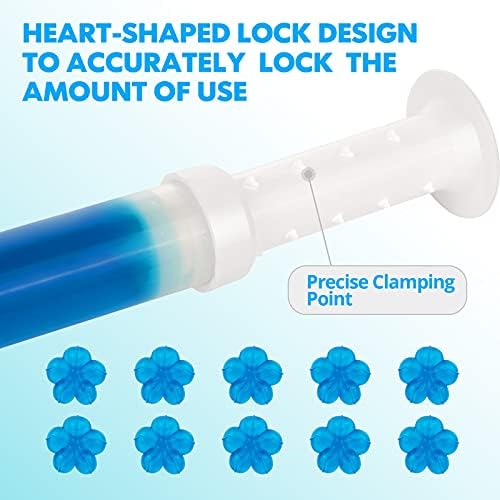 SINOKF Toilet Gel Stamp 4Pcs Set 36 Count