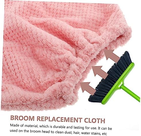 2pcs Reusable Broom Cover Cleaning Cloths