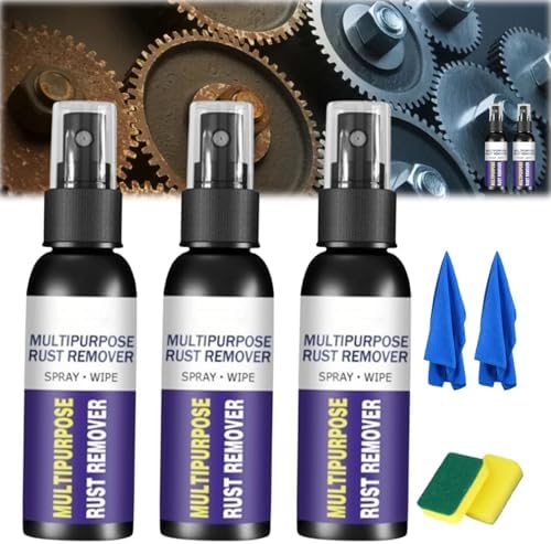 Strong Rust Remover Spray 3pc 120ml Set