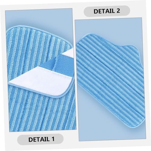 2pcs Microfiber Mop Pads Replacement for Efficient Floor Cleaning