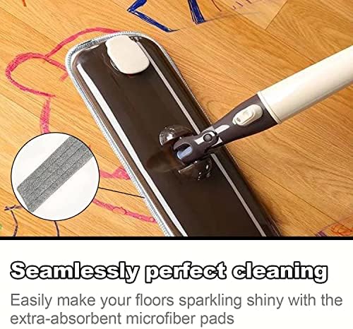 Replacement Microfiber Mop Heads Set of 2 2 Packs