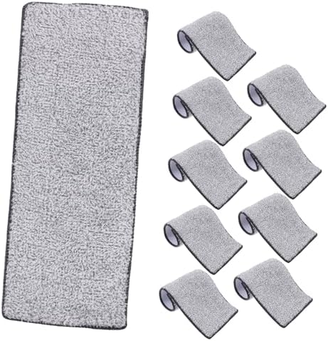 10pcs Reusable Microfiber Mop Pads for Home Cleaning