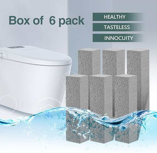 Melfluo 6 Pack Pumice Stones Toilet Cleaner