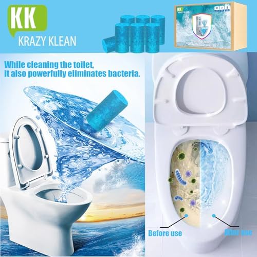 Krazy Klean Toilet Cleaner 7 Pcs Fresh and Clean