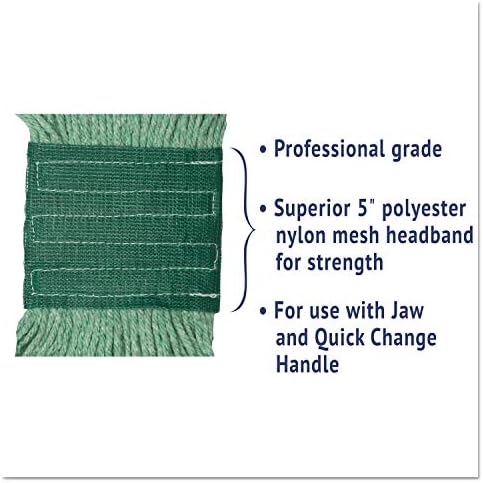 Boardwalk BWK502GNCT 5 in Super Loop Mop Head - 12Carton