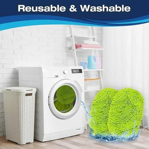 Artisticto Reusable Mop Pads 2pcs Gray