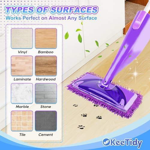 KeeTidy Wet Jet Pads for Swiffer 3 Pack