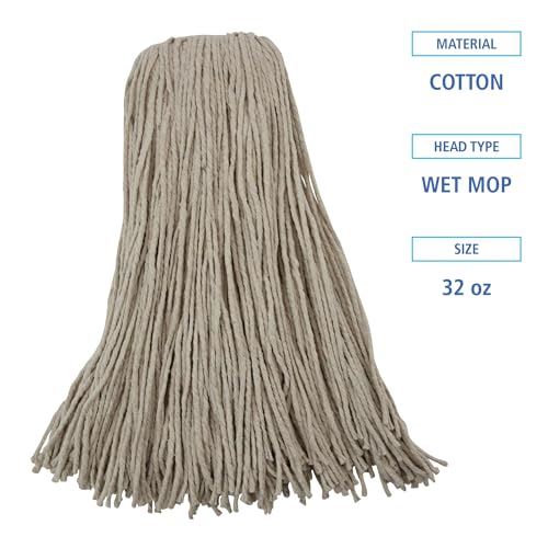 Boardwalk Mop Head 32oz Cotton 12Carton