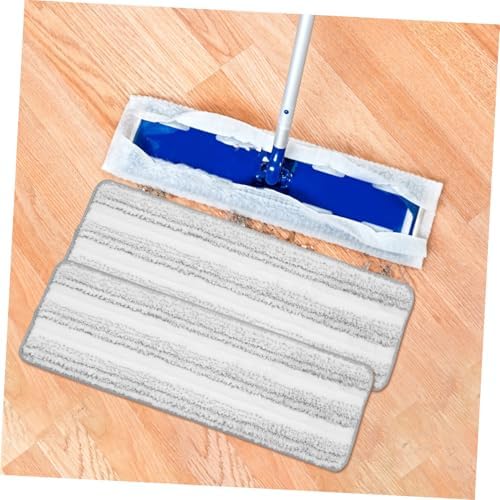 2pcs Reusable Floor Mop Refills for Easy Cleaning