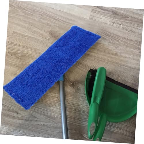 Minkissy 4PCS Coral Fleece Mop Pads Reusable