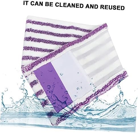 CALLARON Microfiber Mop Pads 5-Pack Replacement Cloths