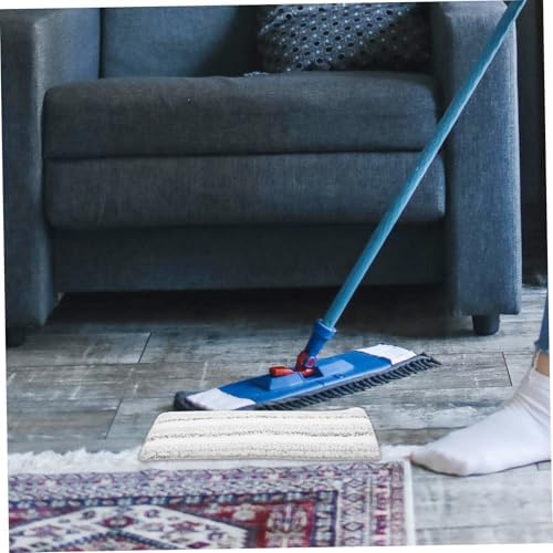 3Pcs Striped Self-Adhesive Mop Pad Refills for Flat Mops