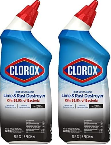 Clorox Toilet Bowl Cleaner 24 Ounces Pack of 2