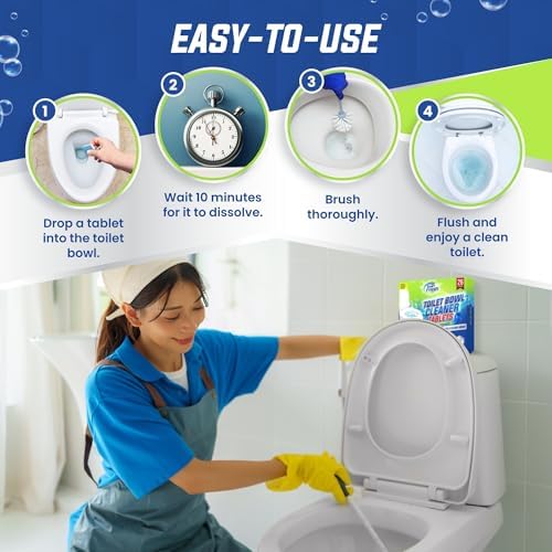 True Fresh Toilet Cleaner Tablets 26 Pack - Ocean Scent 1