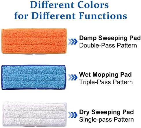 6 Pack Mopping Pads for iRobot Braava Jet 240 241 245
