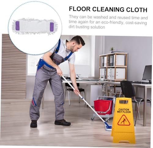 Minkissy Reusable Microfiber Mop Pads for Floor Cleaning