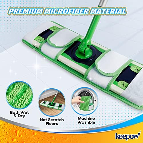 KEEPOW XL Wet Pads Refills for Swiffer XL 4 Pack