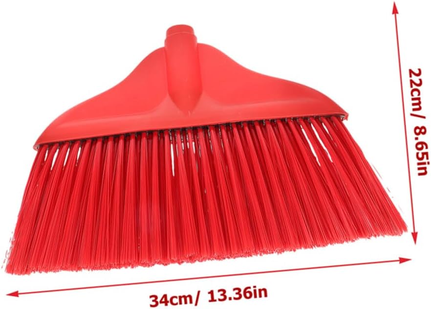 2pcs Easy Install Floor Broom Replacement Head for Home Cleaning