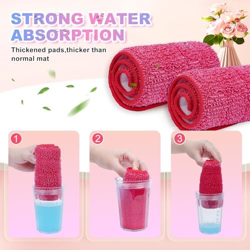 KEEPOW 14 Inch Microfiber Window Scrubber Refill 1
