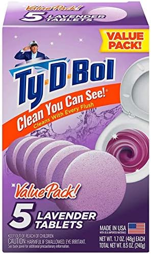 Willert Ty-D-Bol Toilet Cleaning Tablets with Lavender Scent