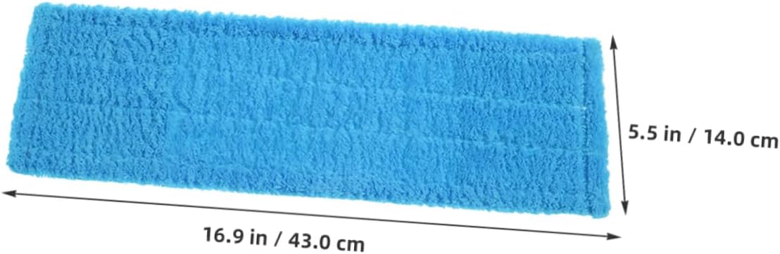 2pcs Thick Coral Fleece Mop Pads Replacement 1