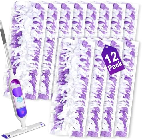 12 Pack Hofosi Swiffer Replacement Mop Pads
