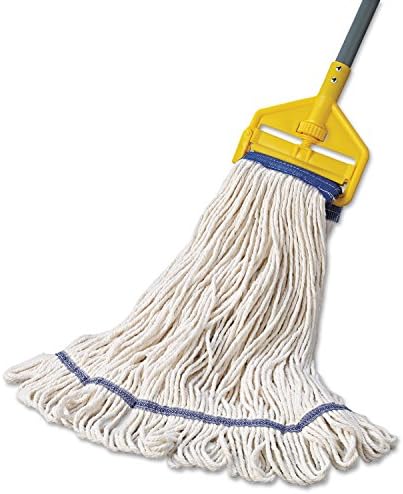 Boardwalk BWK504WH 5 Inch Super Loop Wet Mop Head - X-Large White
