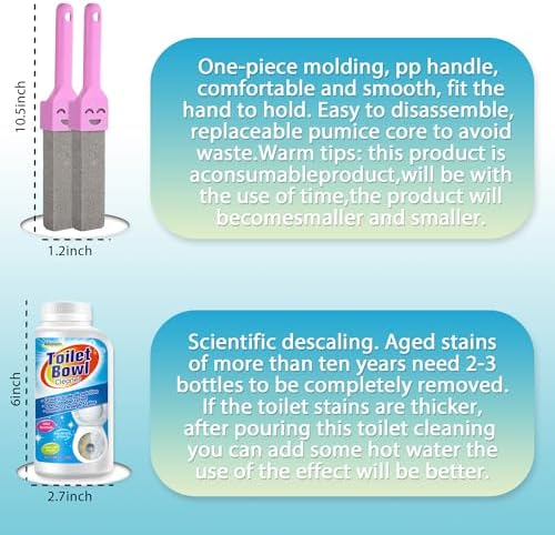 Adupaper Pumice Stone Toilet Cleaner 1