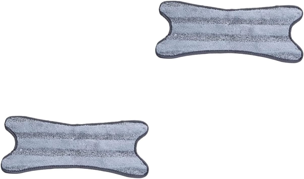 2pcs Multi-Function Flat Mop Cloth Butterfly Shape Reusable