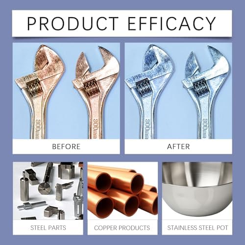 Heavy-Duty Metal Rust Remover 2pcs 1