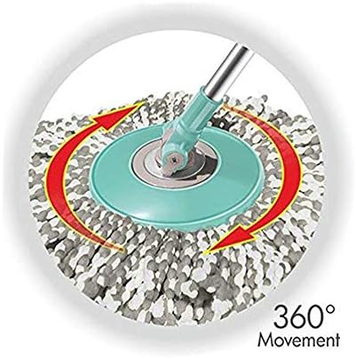 Spotzero by Milton Spin Mop Refill Set Aqua Green