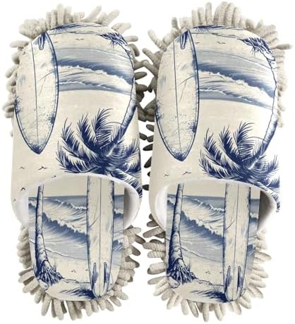 FLildon Microfiber Mop Slippers for House Floor Cleaning 1
